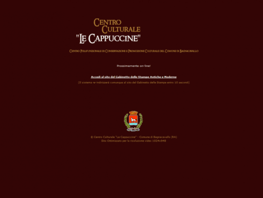 Centro Culturale Le Cappuccine Comune di Bagnacavallo