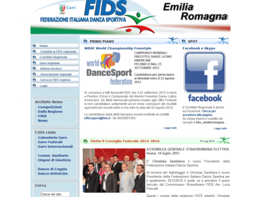 FIDS Emilia Romagna FIDS regione Emilia Romagna