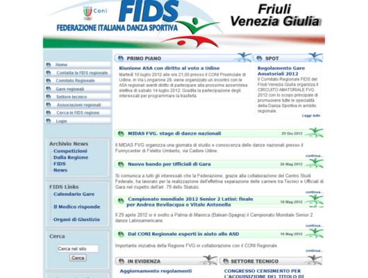 FIDS Friuli Venezia Giulia FIDS regione Friuli Venezia Giulia