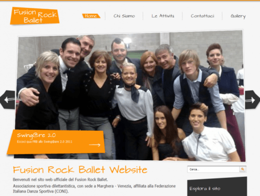 Fusion Rock Ballet Home