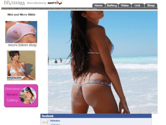 Girls in Mini micro bikini tanga string