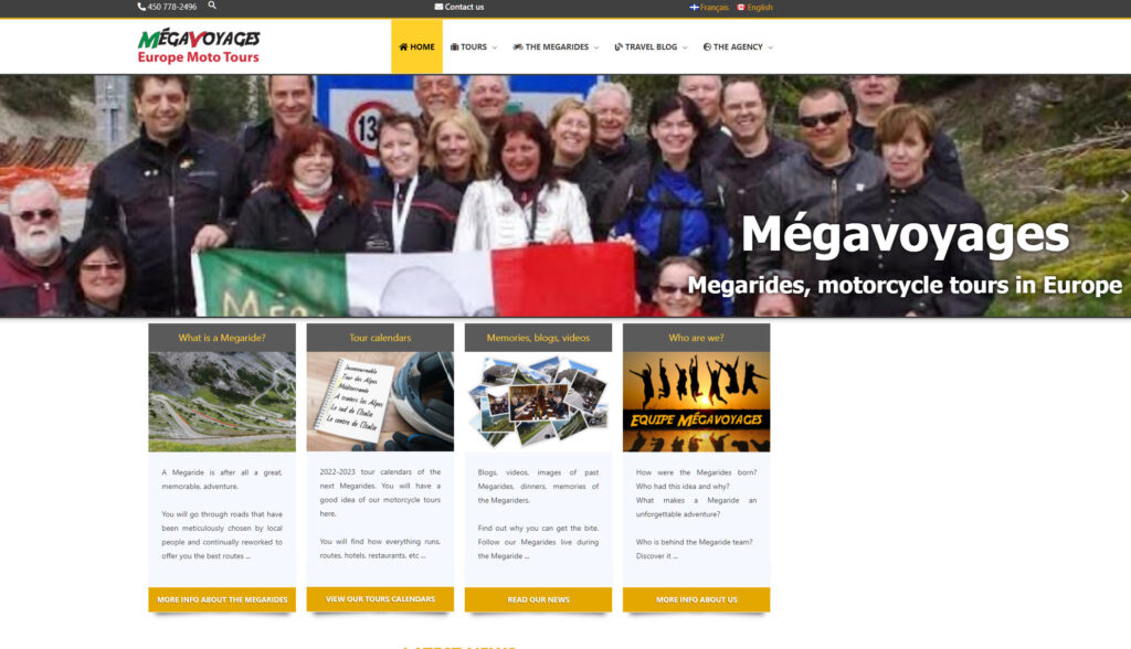 MegaVoyages Europe by moto